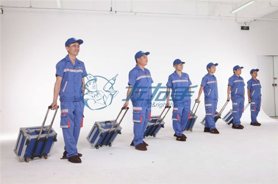 左右手安裝團(tuán)隊形象照拍攝 左右手安裝團(tuán)隊形象照拍攝