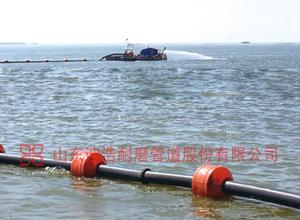 疏浚管道現(xiàn)場